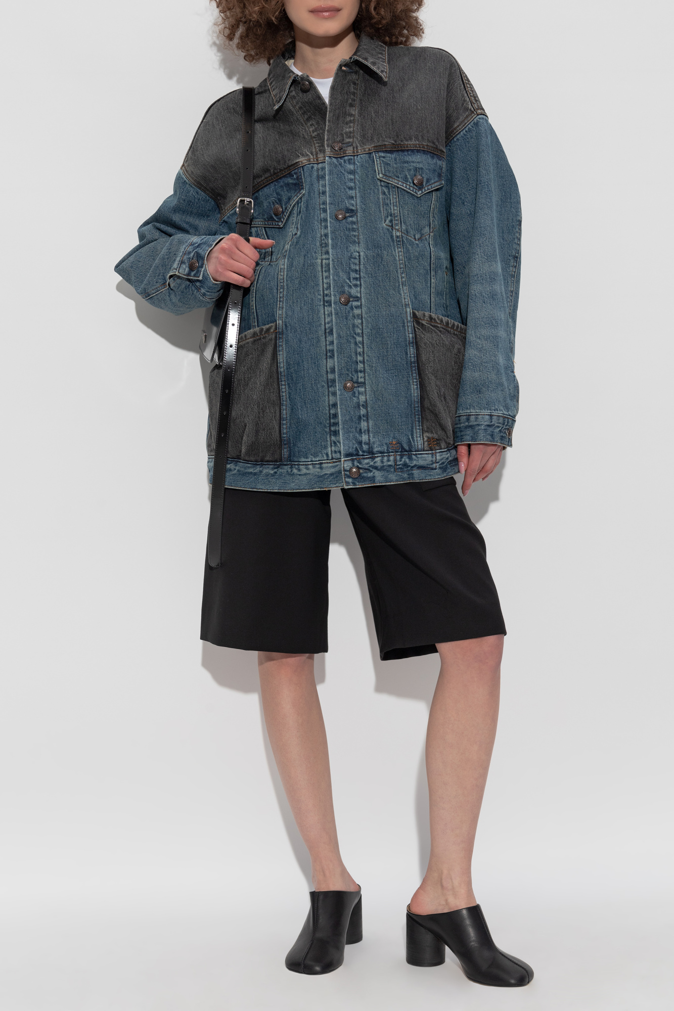 R13 Denim jacket in 'oversize' style | Women's | Vitkac